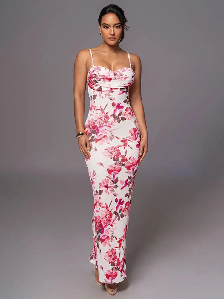 Sunny Yellow Maxi Dresses for a Cheerful LookFashionSierra - Print Maxi Dress Sleeveless Backless Sexy Floral Dress Sunny Yellow Maxi Dresses for a Cheerful LookFashionSierra - Print Maxi Dress Sleeveless Backless Sexy Floral Dress