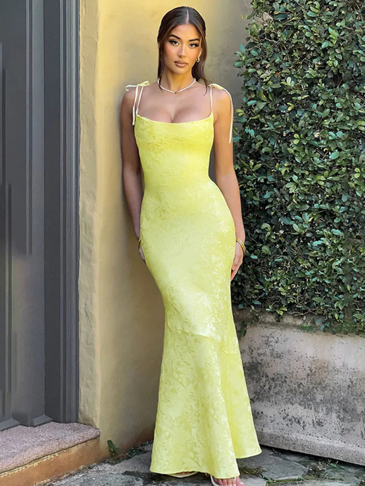 Maxi Dresses for Girlfriends' Get - togethersJacquard Fit Long Wind Summer Women Maxi Dress