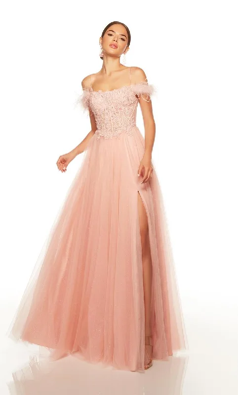 Party Dresses with Sequined Floral Motifs and Satin Ribbon Detailing for Ladies' Elegant and Delicate LookAlyce Prom Dress 61328 Party Dresses with Sequined Floral Motifs and Satin Ribbon Detailing for Ladies' Elegant and Delicate LookAlyce Prom Dress 61328