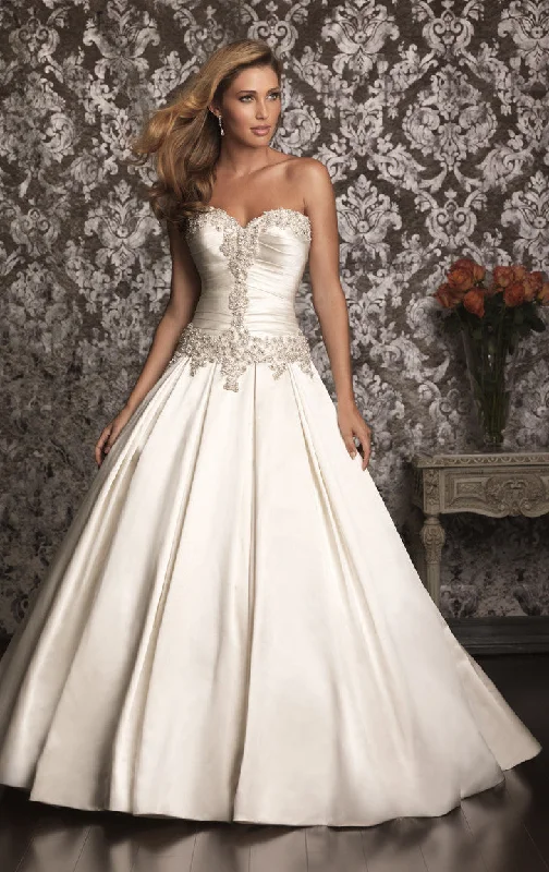 Italian - made luxury wedding dress9003
