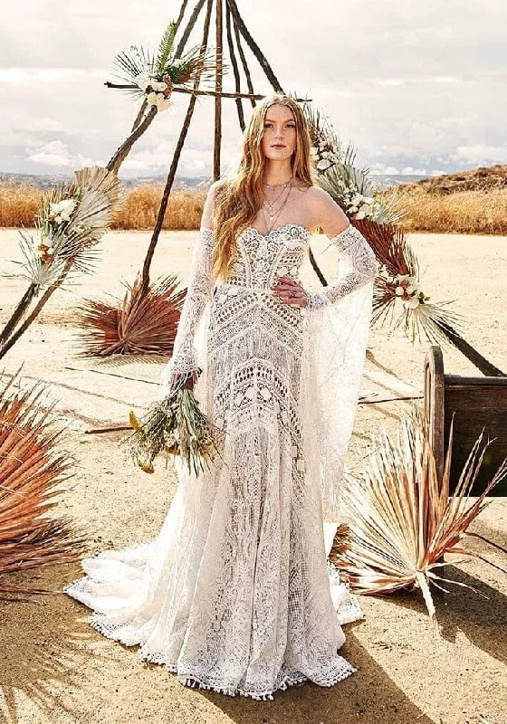 Gemstone - embellished wedding dressAll Who Wander Shane - Size 10