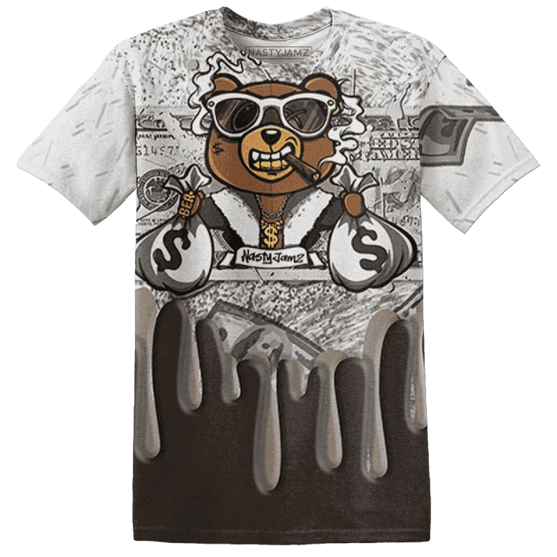 Fuzzy women's T - shirt for a cozy and warm feelNastyJamz Dunk Low Baroque Brown T Shirt Match BER Dollar 3D All-Over Print