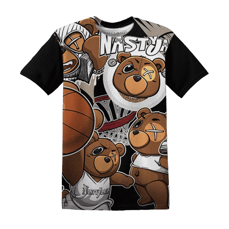 Tassel - trimmed women's T - shirt for a bohemian styleNastyJamz Dunk Low Baroque Brown T Shirt Match BER Wallpapers 3D All-Over Print