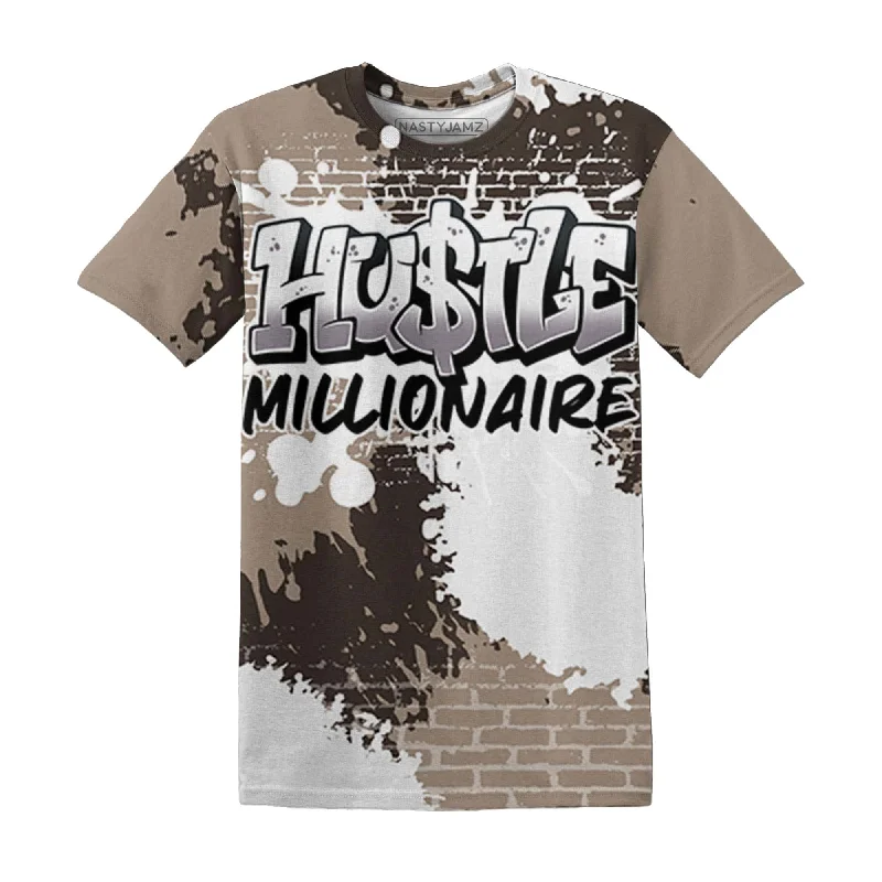 Tassel - trimmed women's T - shirt for a bohemian styleNastyJamz Dunk Low Baroque Brown T Shirt Match Hustle Millionaire 3D Tassel - trimmed women's T - shirt for a bohemian styleNastyJamz Dunk Low Baroque Brown T Shirt Match Hustle Millionaire 3D