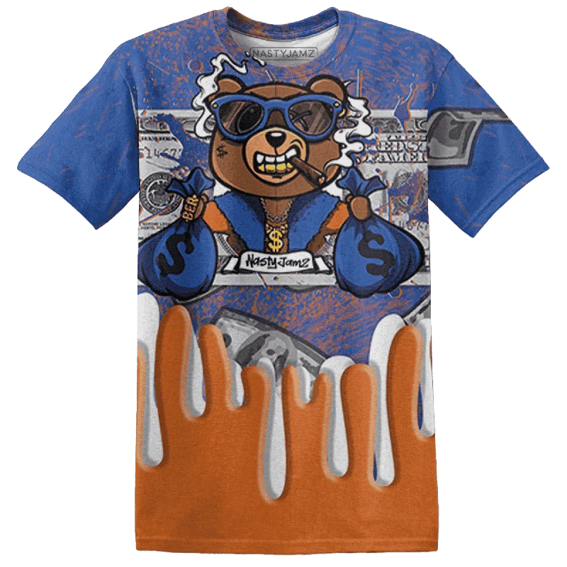 Women's oversized tunic T - shirt for a relaxed fitNastyJamz Dunk Low Knicks T Shirt Match BER Dollar 3D All-Over Print