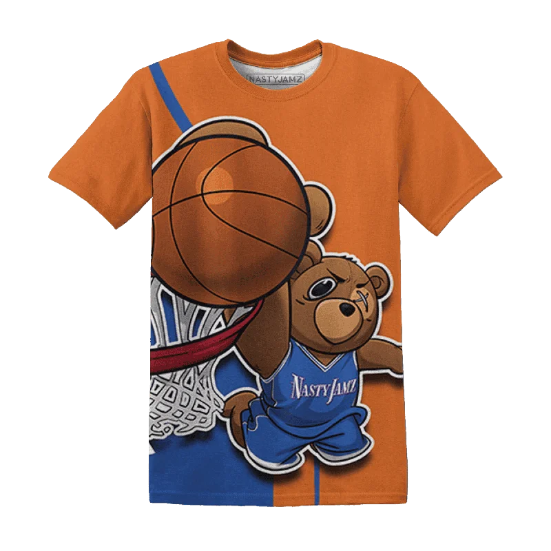 Button - up women's T - shirt in a pastel colorNastyJamz Dunk Low Knicks T Shirt Match BER Dunk