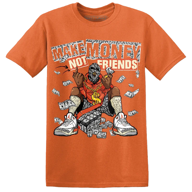 Women's T - shirt with a beaded - embroidery detailNastyJamz Georgia Peach 3s T Shirt Match Make Money Not Friends