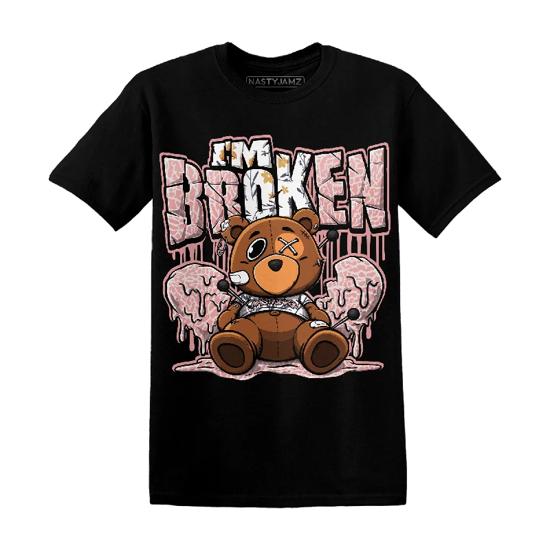 Women's button - down T - shirt in a classic styleNastyJamz Red Stardust 3s T Shirt Im Broken BER