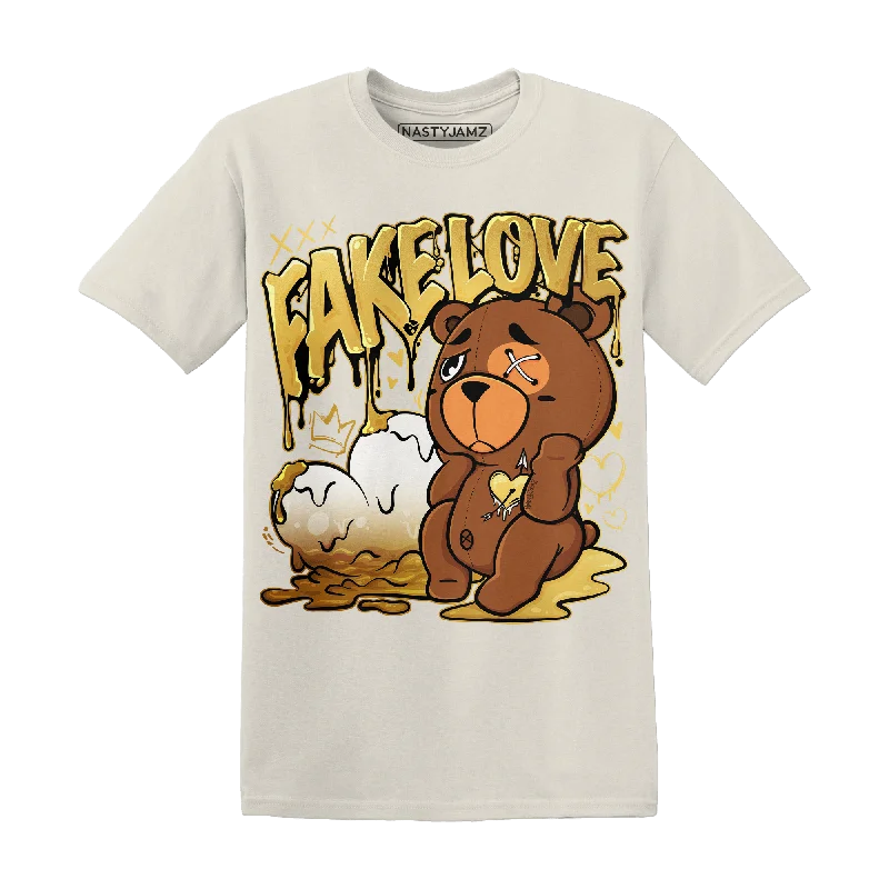 Women's T - shirt with a sequined sleeveNastyJamz Sail 4s T Shirt Match Fake Love BER