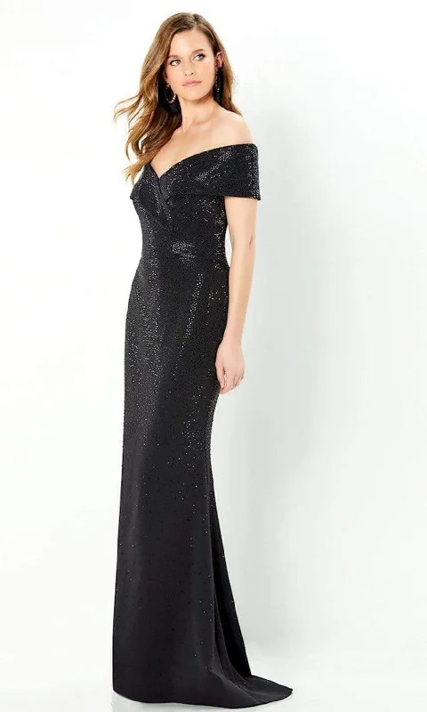 "Maxi dresses for women to wear in the fall"Montage by Mon Cheri - 220949 Jersey Beaded Gown